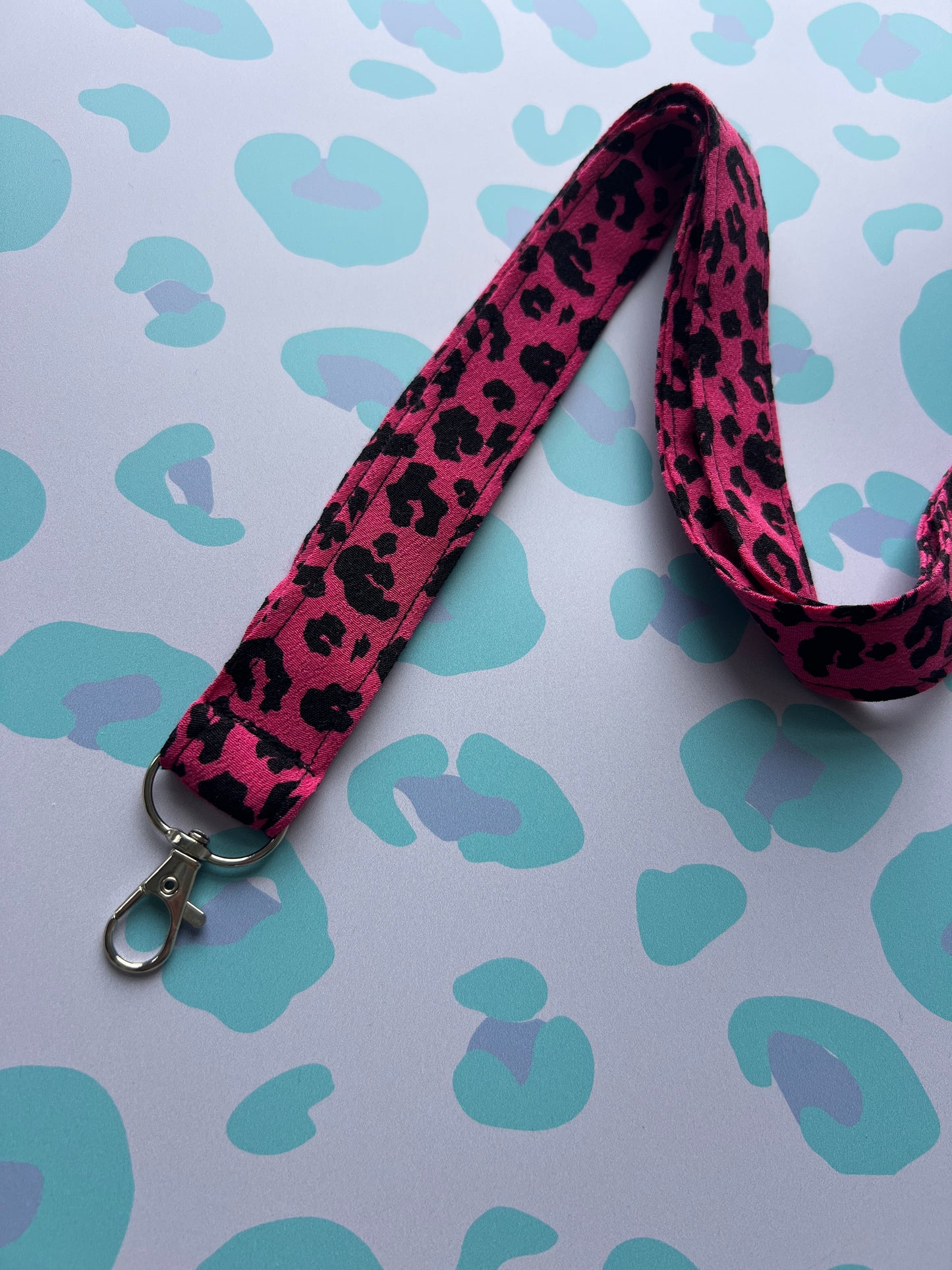 Raspberry Pink Lanyard