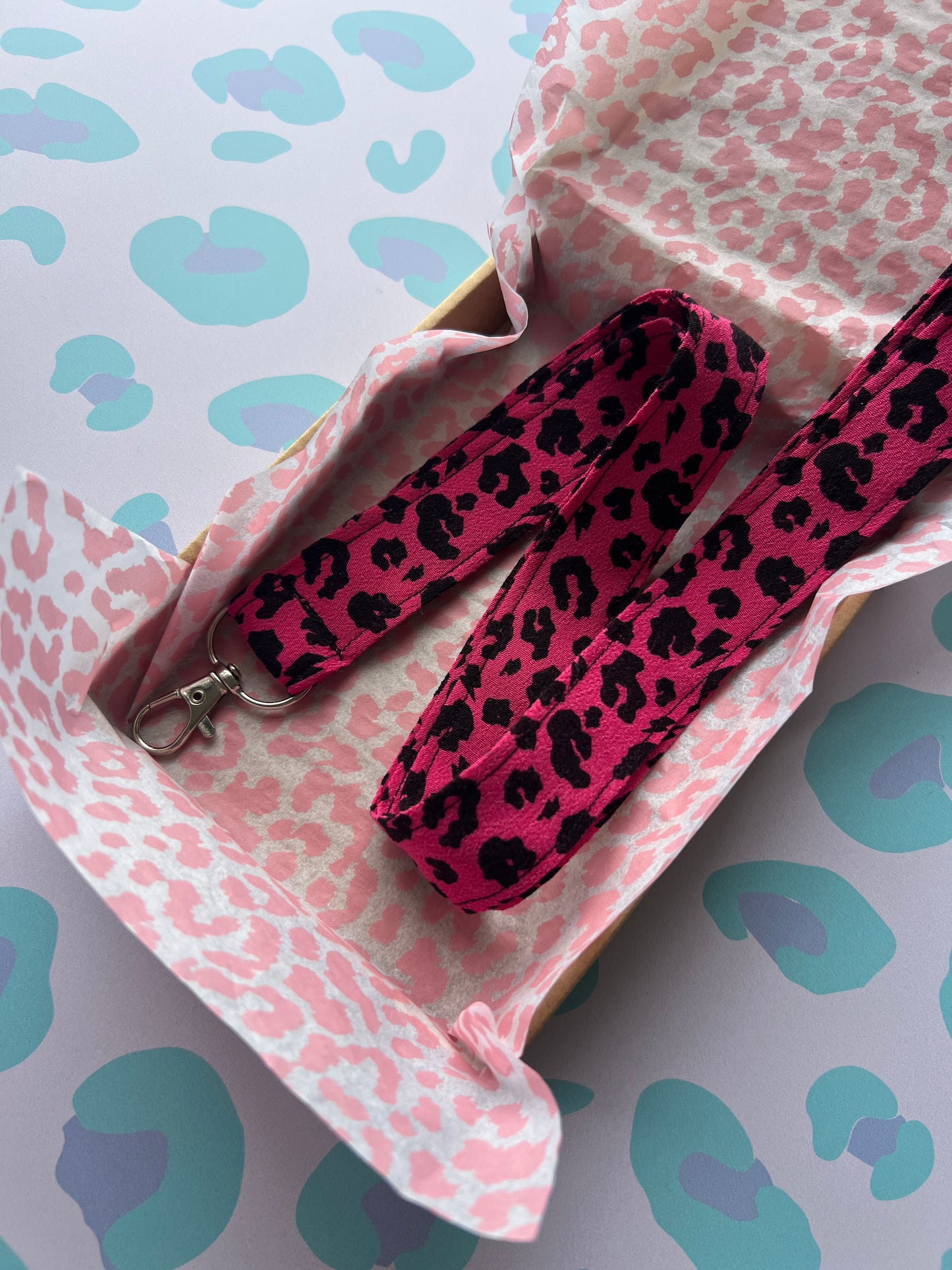 Raspberry Pink Lanyard