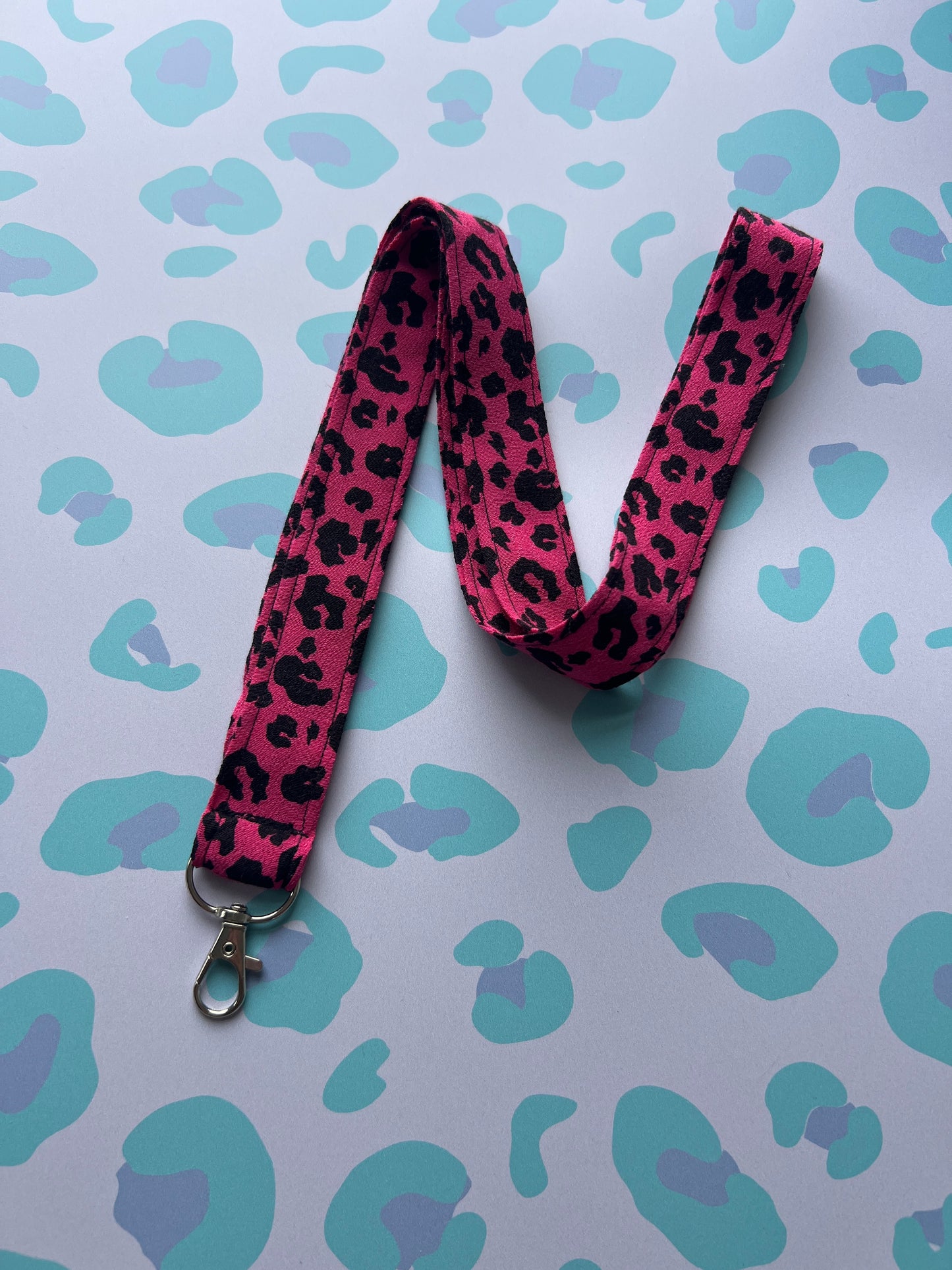Raspberry Pink Lanyard