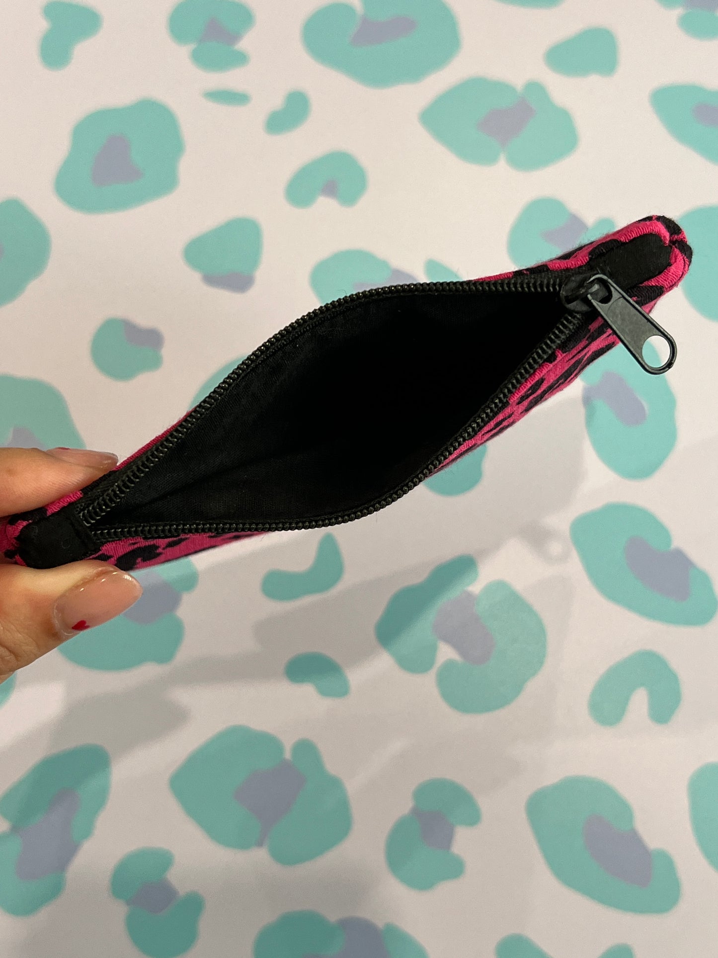 Leopard Print coin purse