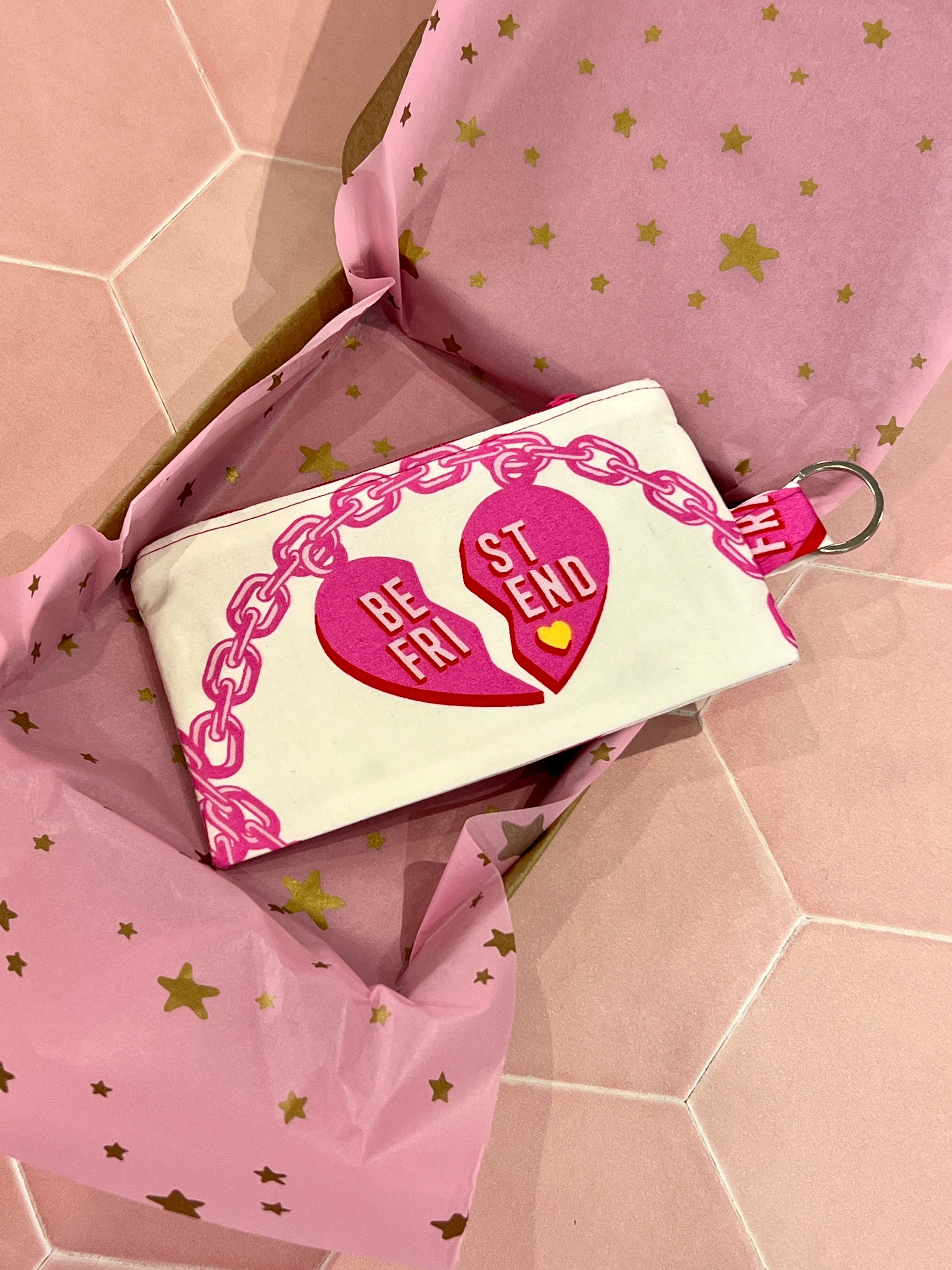 Pink Besties Coin Purse