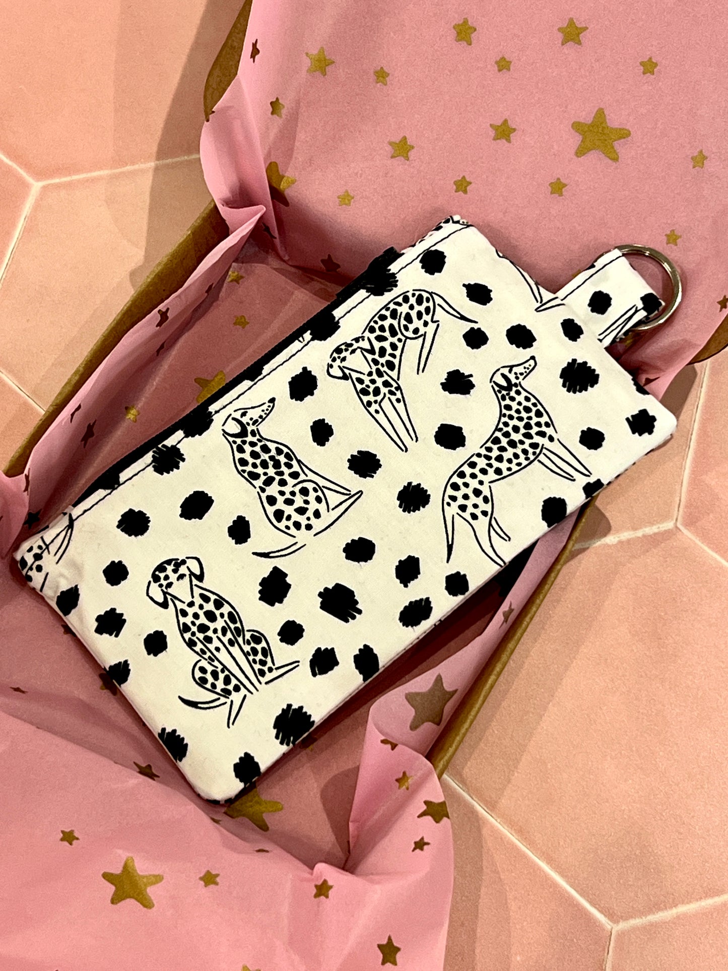 Sew Much Love Dalmatian Coin Purse
