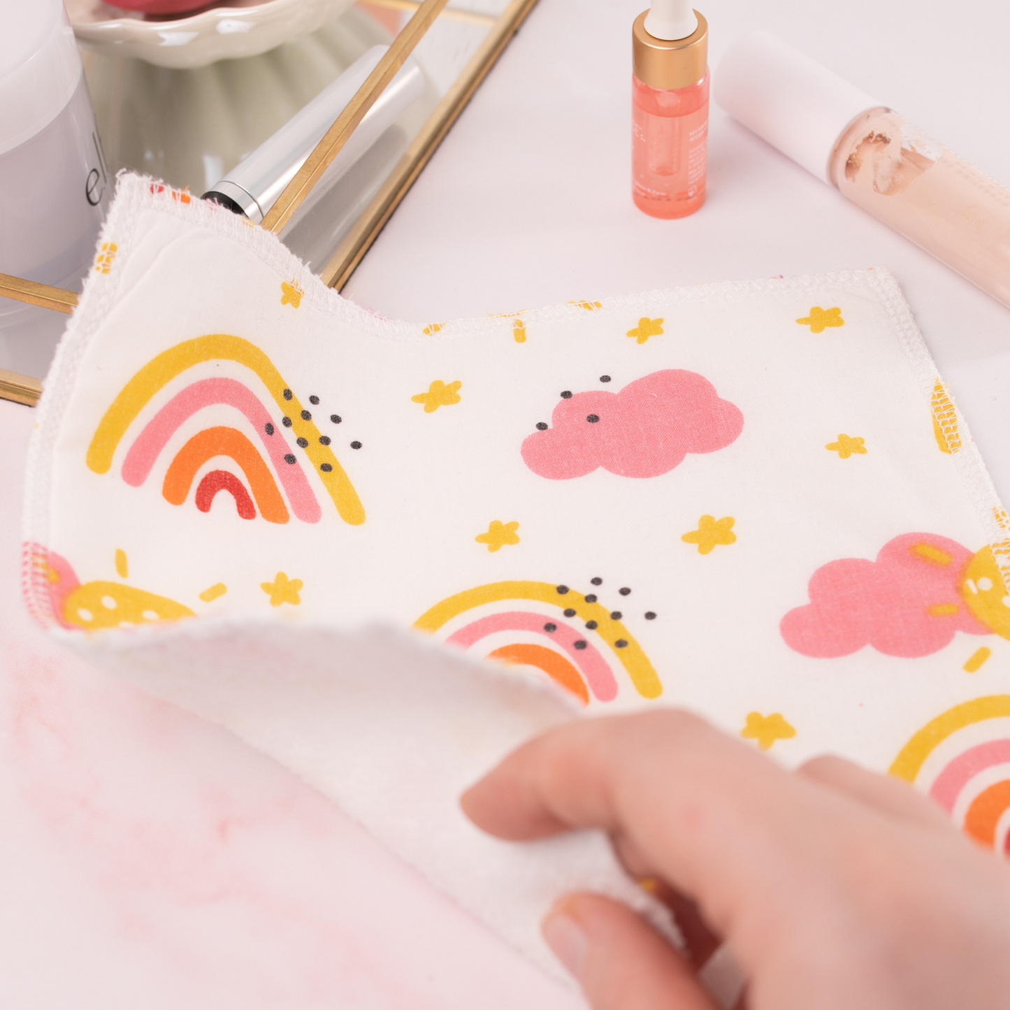 Rainbow Skies Flannel