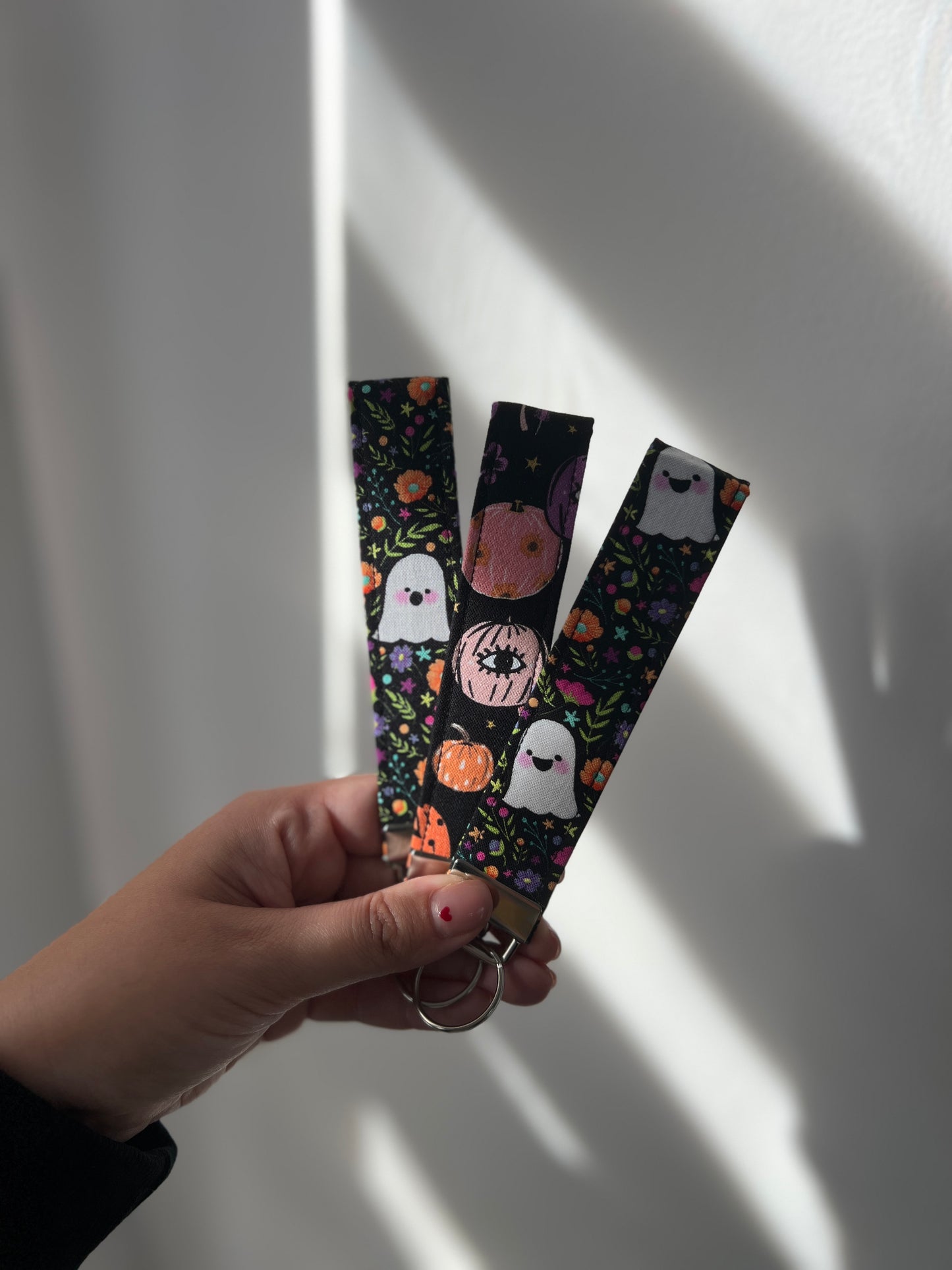 👻 Happy Ghost Wristlet Keychain (Limited Edition)