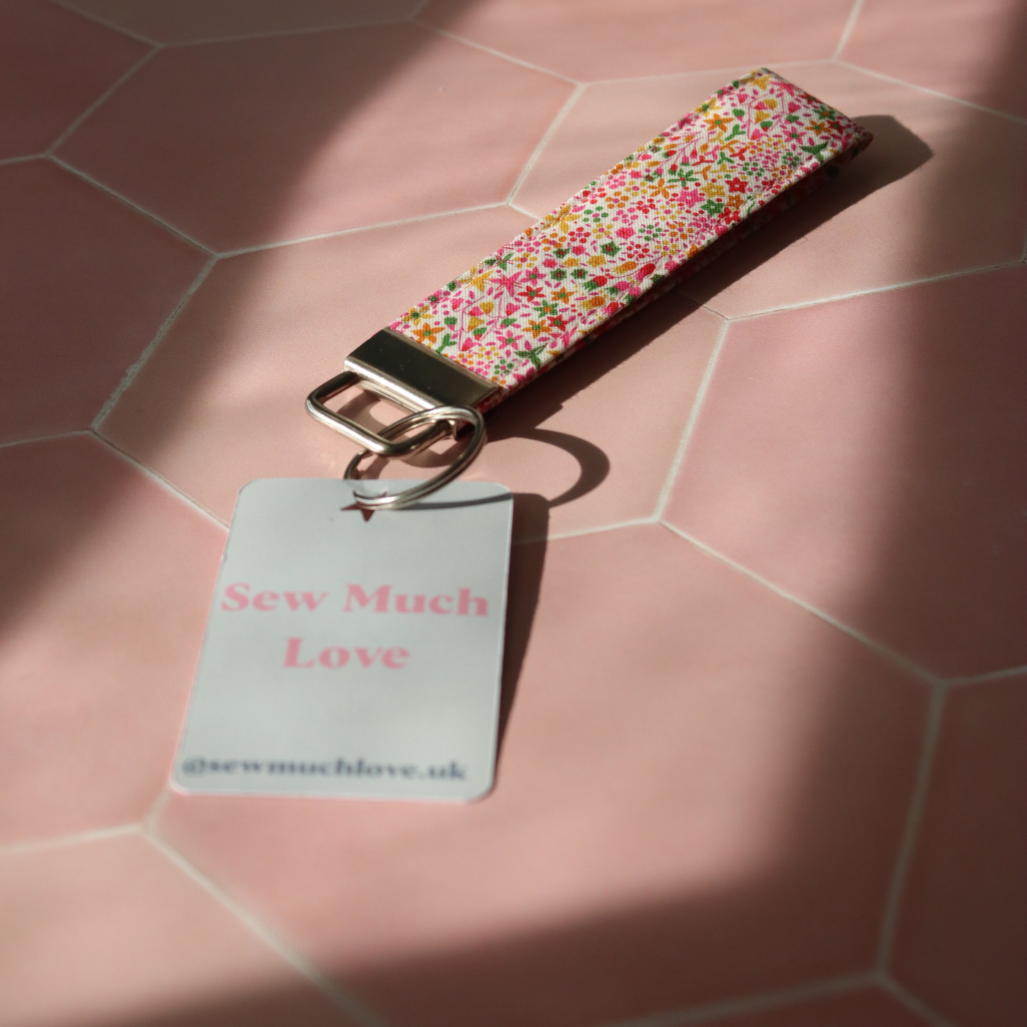 Liberty Ditsy Wristlet Keychain