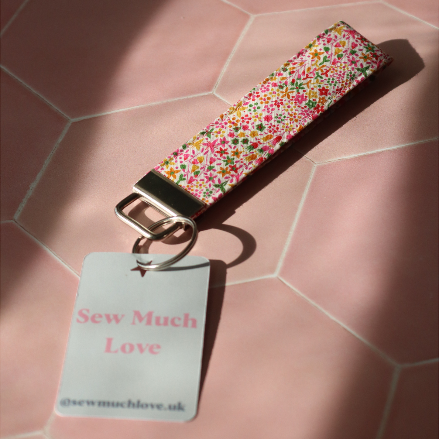 Liberty Ditsy Wristlet Keychain