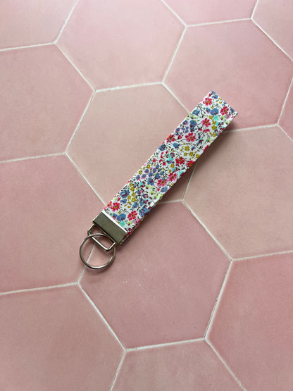 Liberty Mini Flowers Wristlet Keychain