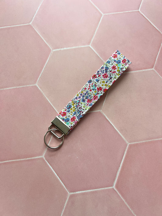 Liberty Mini Flowers Wristlet Keychain