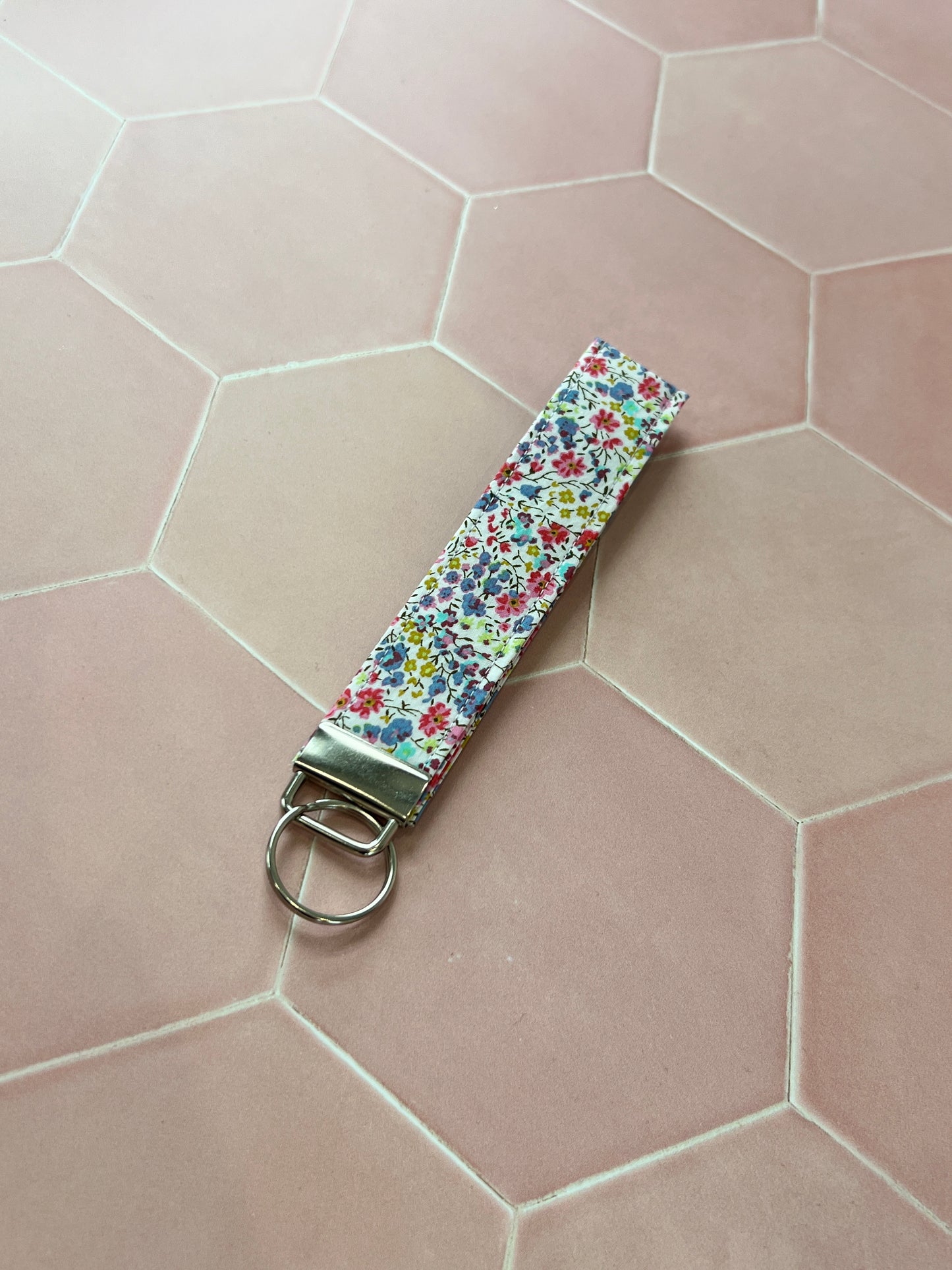 Liberty Mini Flowers Wristlet Keychain