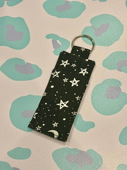 Black Starry Night Lip Balm Holder