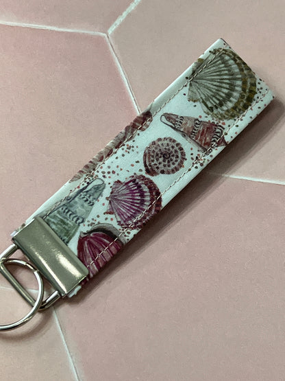 Liberty Pink Sea Shells Key Fob