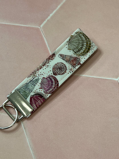 Liberty Pink Sea Shells Key Fob