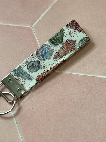 Liberty Pink Sea Shells Key Fob